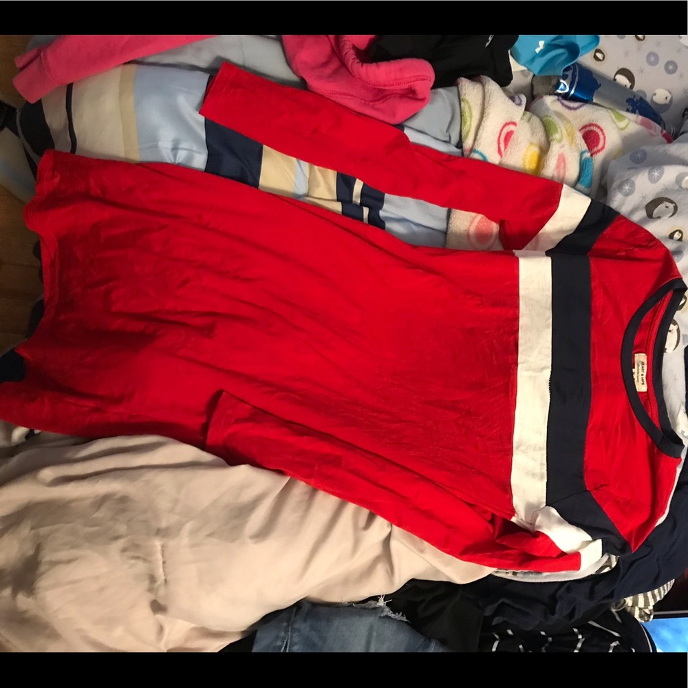 Red dress